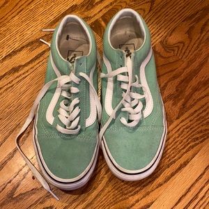 Turquoise Vans
